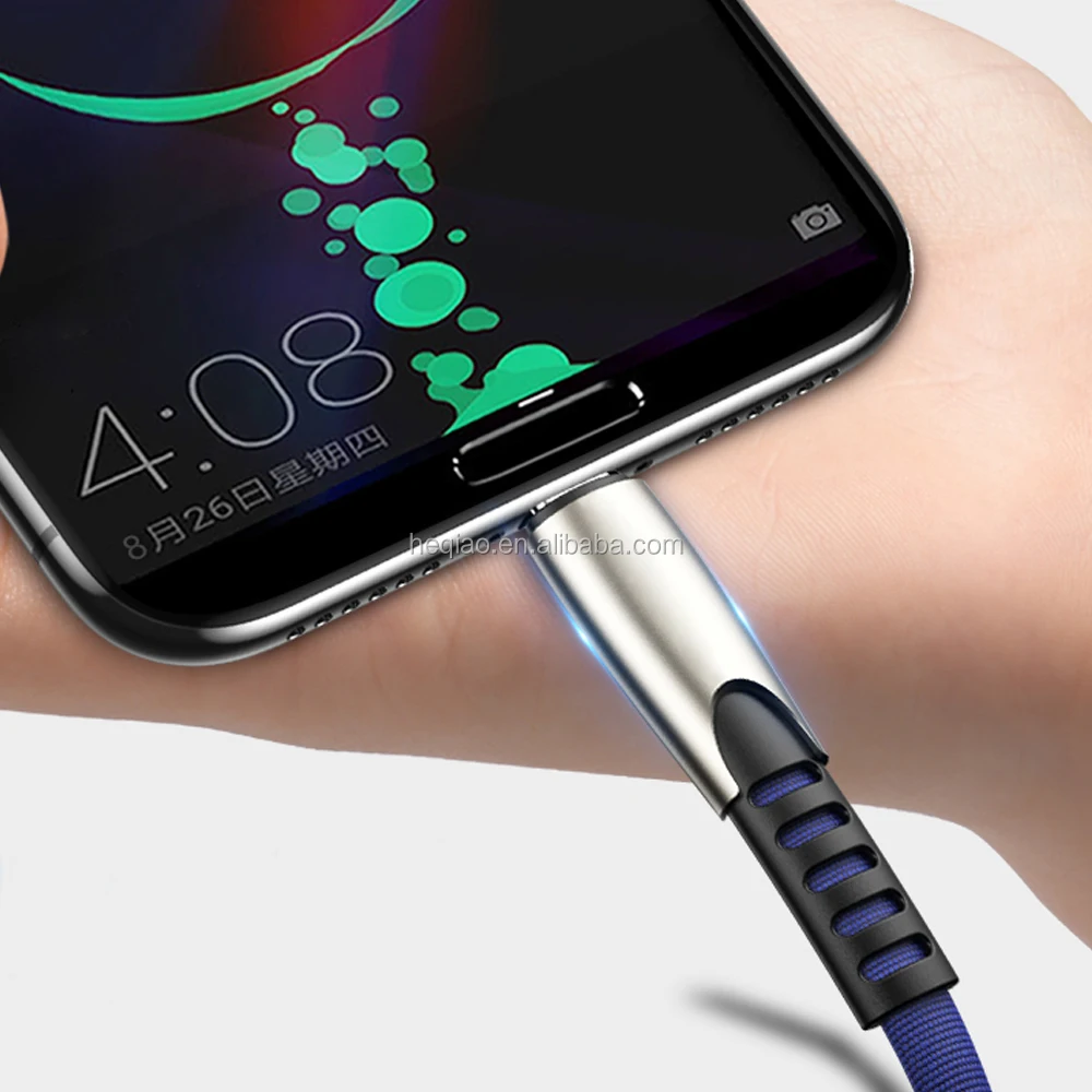 21C High quality 2.4A fast charging sync data cloth braided usb cable - ANKUX.COM