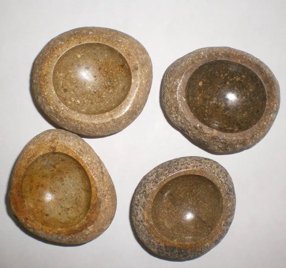 First Stone - Natural Stone Craft Soap Dishes Round Stone Soap Dishes ...