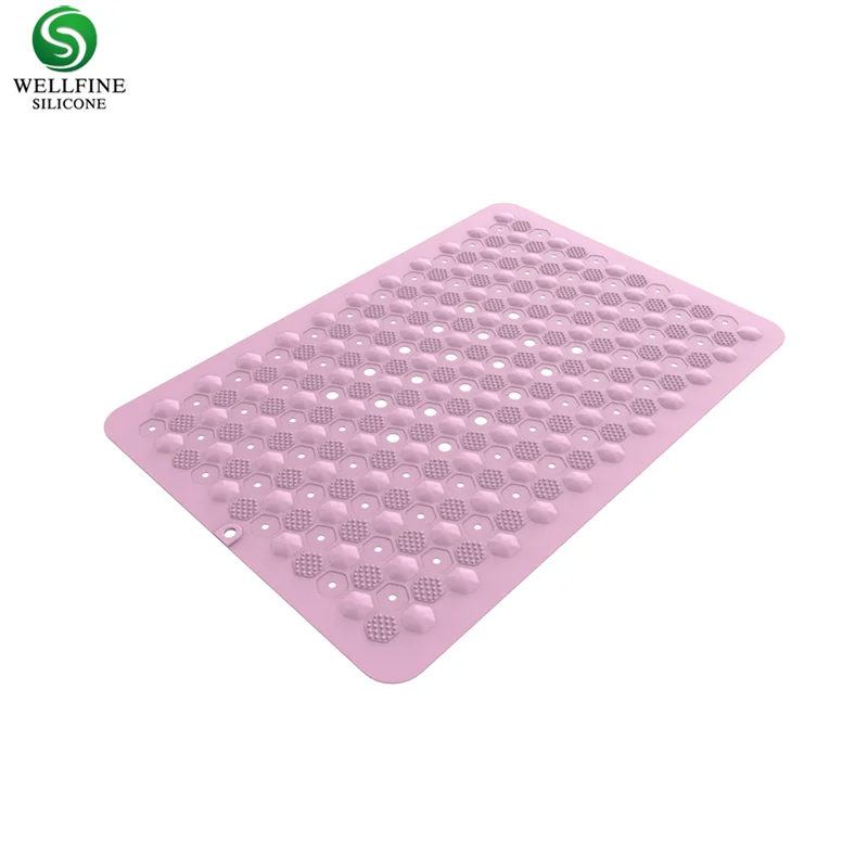 silicone bath mat