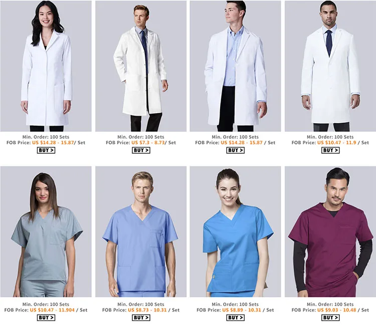 fashionable women hospital nurse uniform designs