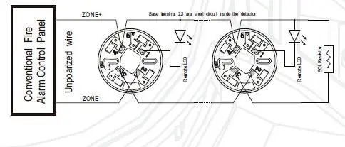 Fire Detection Smoke Detector Sensor Of Fire Alarm Systems