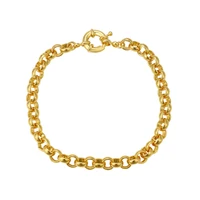

75014 xuping China wholesale simple 24k chain bracelet city gold jewellery online shopping