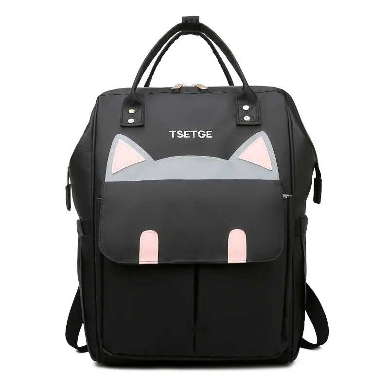 

Shenglu Reflective Ear Mummy school large capacity bag 2022 new fashion cat designs mother travel mom diaper backpack SLBE138