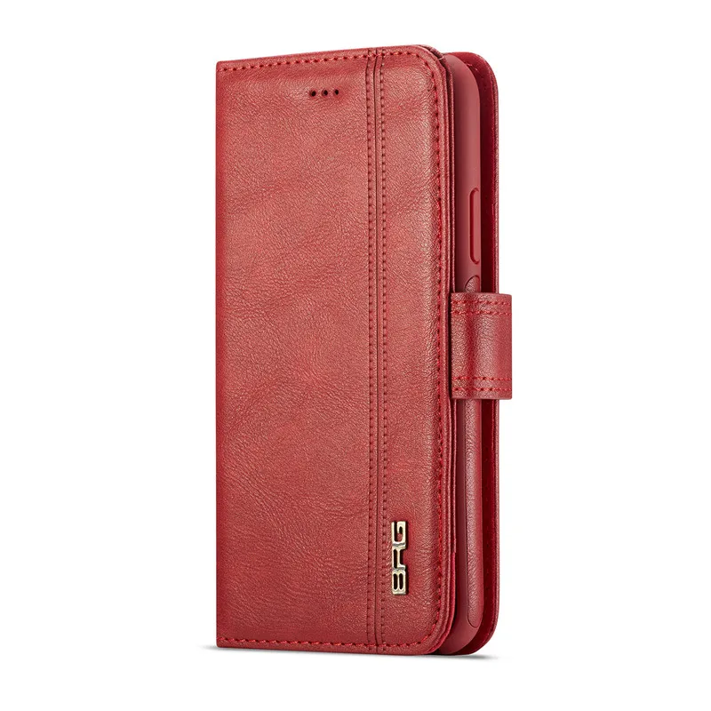 

Amazon hot New BRG Ultra Slim Magnet Wallet leather case for iPhone XS MAX 6.5 inch, As the following photos