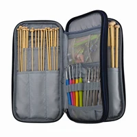 

Knitting needles set with package bag crochet hooks with case knitting tools knitting needles
