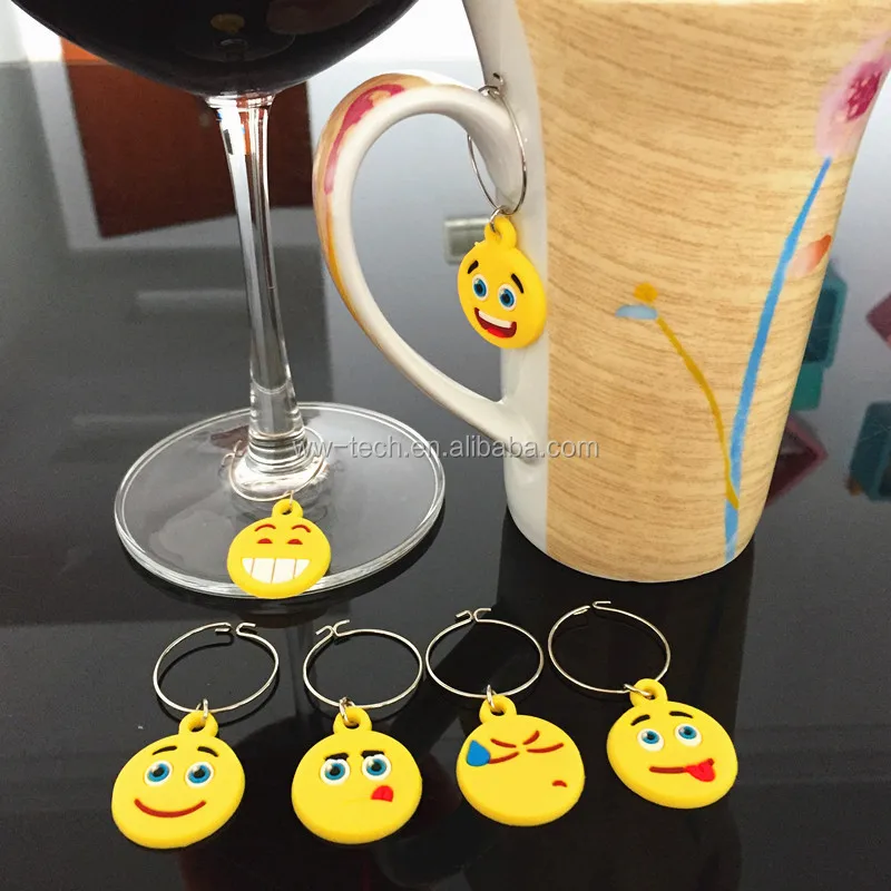 Funny Faces Wine Glass Markers Buy Funny Faces Wine Glass Markers