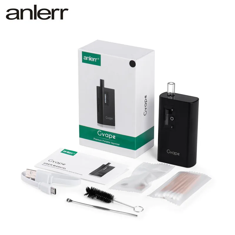 

2019 hot selling OEM Anlerr vaporizers vape pen kit Gvape dry herb vaporizer portable vapor pen kit