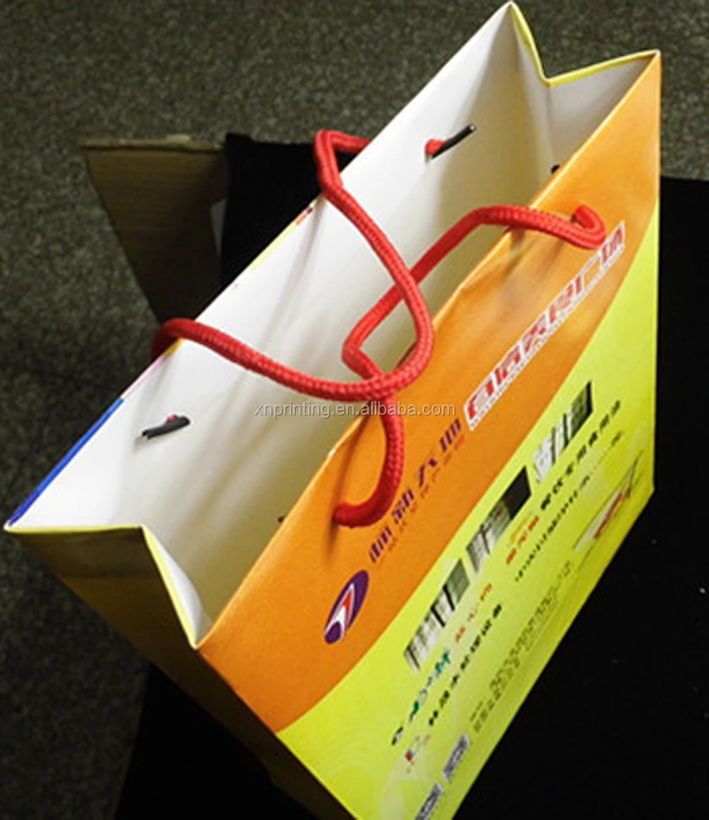 blank brown kraft paper bags