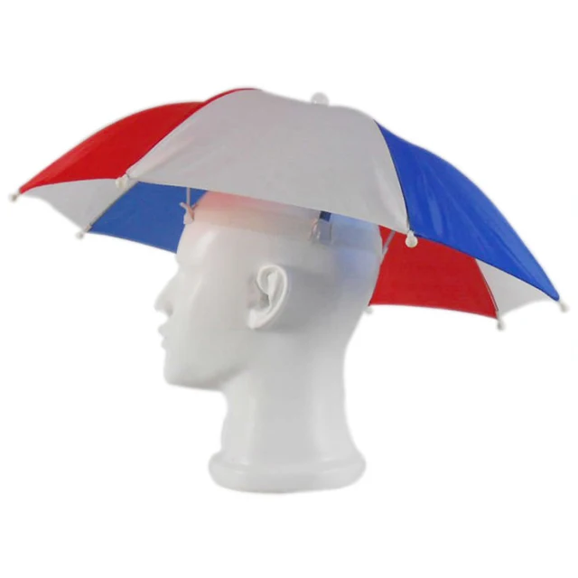 Promotional Umbrella Hat Small Head Custom Umbrella Hat For Adults