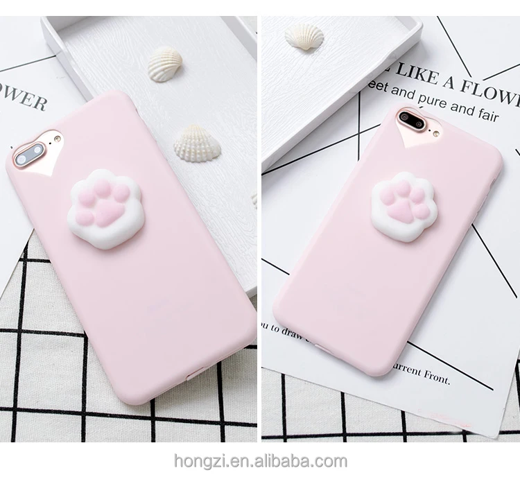 

For Samsung Galaxy S8 Plus S7 A3 A5 A7 J3 J5 J7 2017 Case 3D Silicon Cartoon Cute Cat Seal Sea Lion Soft Squishy Phone Case