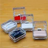 factory price clear plastic earrings ring box jewelry box acrylic jewelry display box transparent packaging