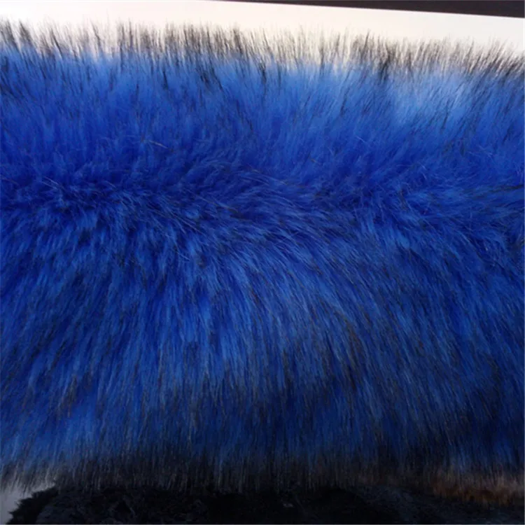 
High quality detachable faux raccoon fur fabric collar faux fur trim hood 