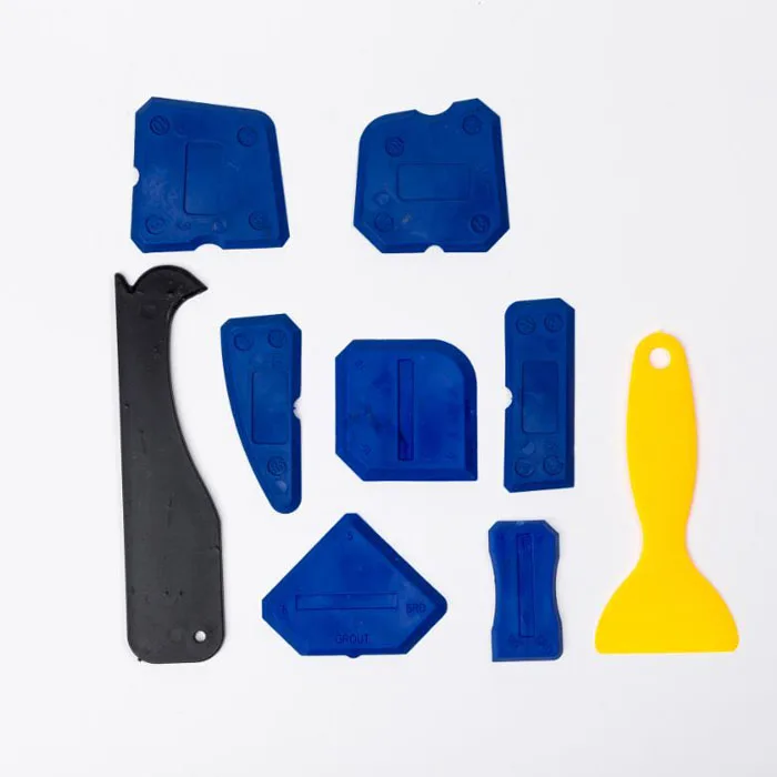 9pcs Caulking Removal Tool Kits Silicone Scraper Caulking Grouting Tool