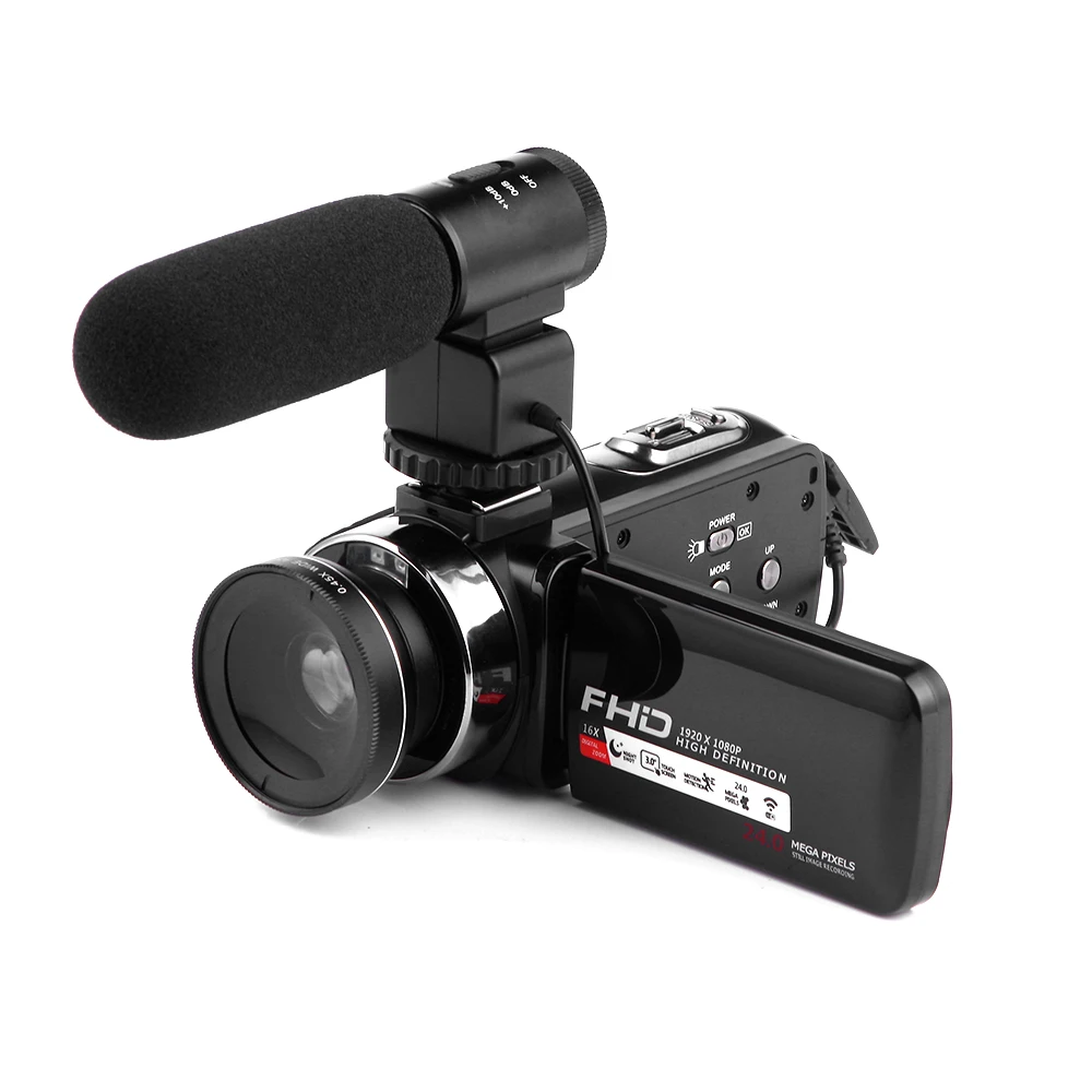 24MP HD 1080P camera for travel professional camcorder digital video camera wifi camera