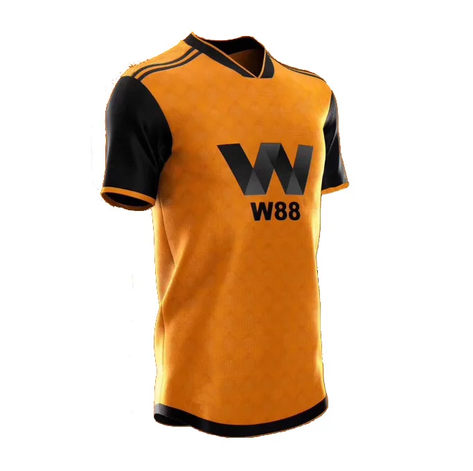 

Hot soccer jersey 2019/20 Wolverhampton Wanderers Home Shirts&Tops football set shirt