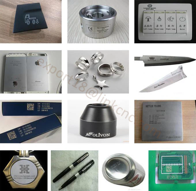 Portable 20w Fiber Laser marking machine for stainless steel carbon steel gold silver