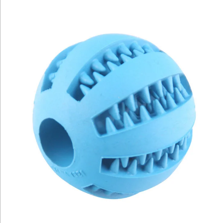 

Amazon hot sale LOW MOQ Colorful Fashion Durable Silicone Pet chew toy food grade dog toy ball