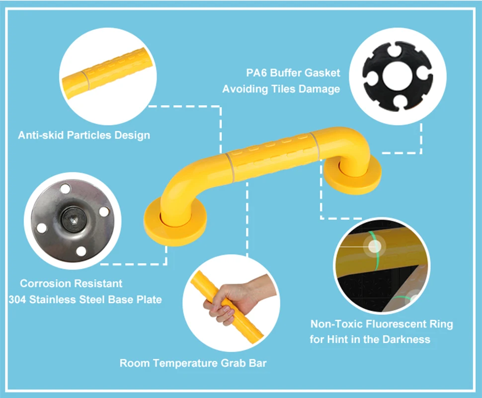Humamozed Design Stair Plastic Grab Bars Vh300 Buy Grab Bars For
