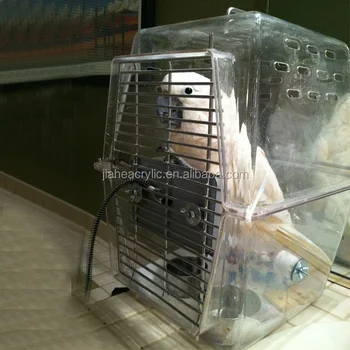 acrylic bird cage