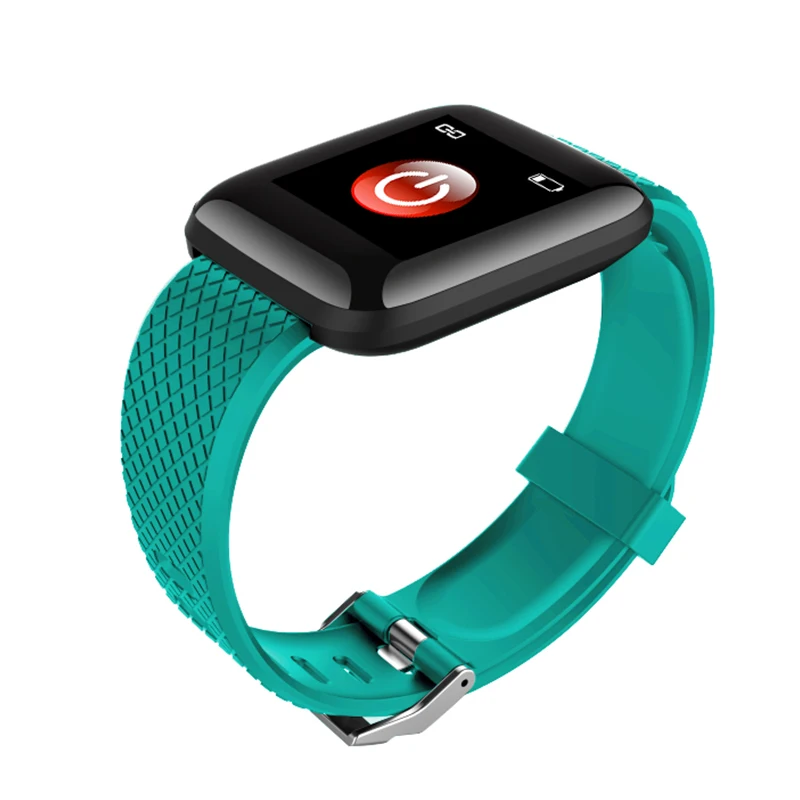 

free shipping 116 colorful watch bT 4.0 blood pressure heart rate fitness sport 116 Plus dropshipwatch smart bracelet