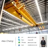CE ISO Cheap Price Wireless Control Warehouse Used Top Running Monorail 20 Ton Two Double Beam Girder Overhead Bridge Eot Crane