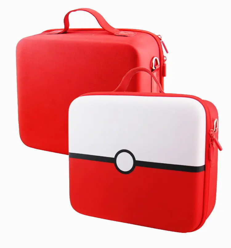 

Protective Poke Ball Eva Case For Pokemon Game Carrying Storage Case For Nintendo Switch Accessory, Red