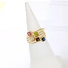 925 sterling silver ring 14K Gold plating ring diamond engagement ring design