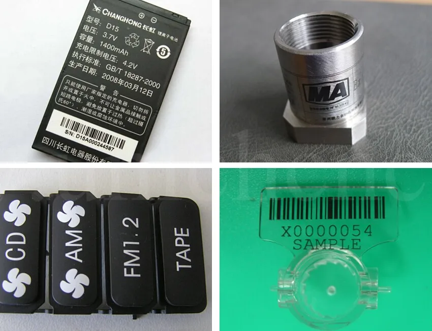 hot sale 20w fiber laser engraving machine color marking