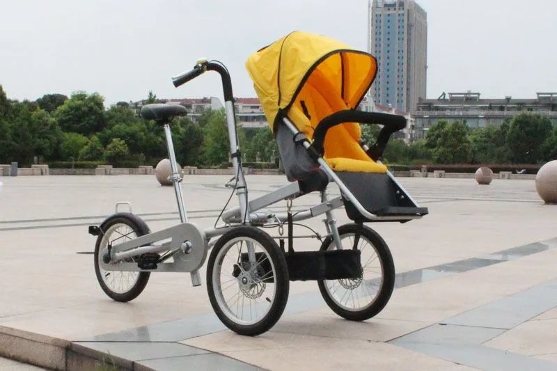 Mother Baby Stroller Bike Easy Folding Mother And Baby Bike Stroller