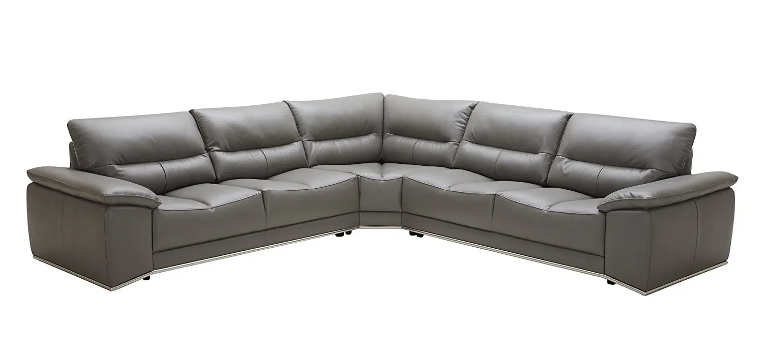 J and M Furniture 181384 the Cagliari Premium Leather Sectional