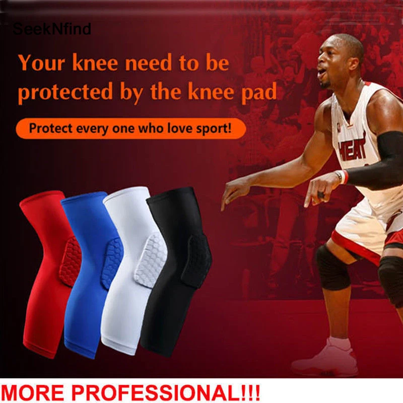 
Knee Brace Support Pain Relieve Basketball Leg Sleeve 