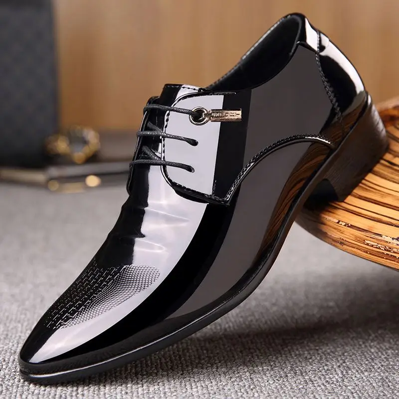 

Mens artifical leather business working casual shoes