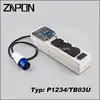 P1234/TB03U triple power distribution unit with 3 Sockets 20 m Cable