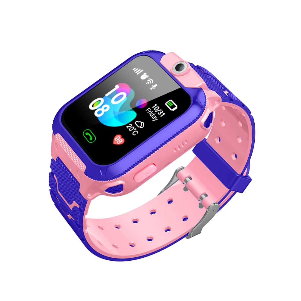 SOS GPS smartwatch Connected ios smart baby watch  for kids