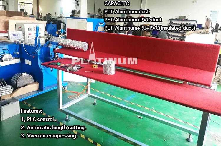 Aluminum Flexible Duct Machine for Sale