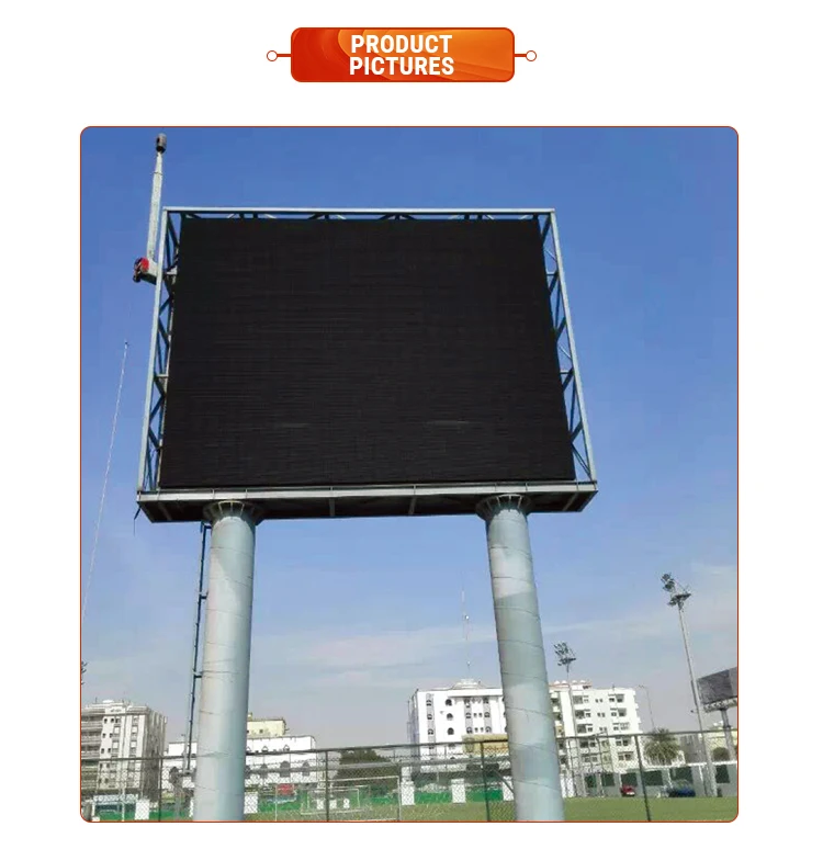 High Profile Roadside Vertical Advertisement Billboard Poles - Buy ...