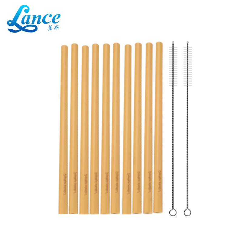 

Amazon eco friendly Bamboo drink straws holder