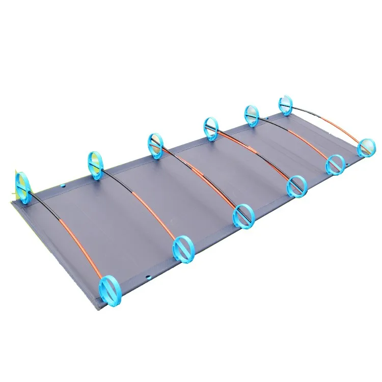 Ultralight Compact Folding Aluminium Alloy Camping Cot Bed With Carry