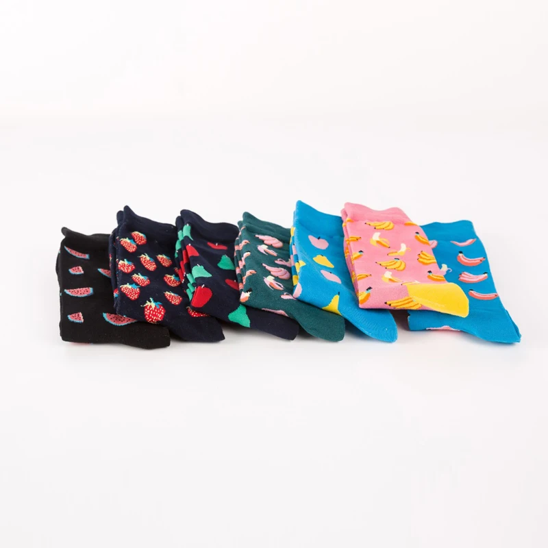 High Quality Wholesale Unisex Happy Socks Pure Cotton Funny Socks