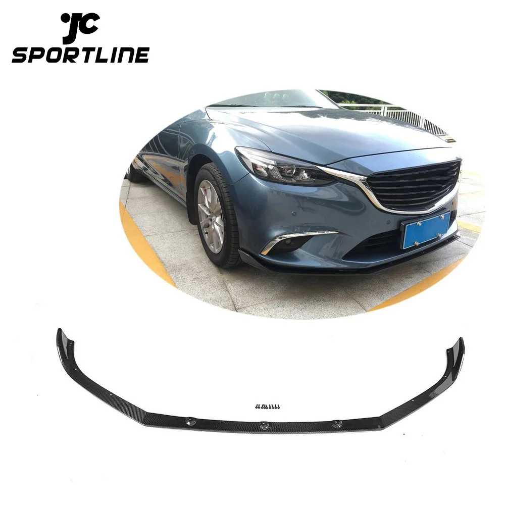 炭素繊維車フロントバンパーリップ用マツダ6アテンザスポーツセダン4ドア17 Buy バンパーリップマツダ マツダ用フロントバンパーリップ 車のフロントバンパーリップ Product On Alibaba Com