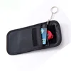 Handmade leather card holder with key ring women rfid blocking id card cases wallet with zip pocket genuine leather zip wallet