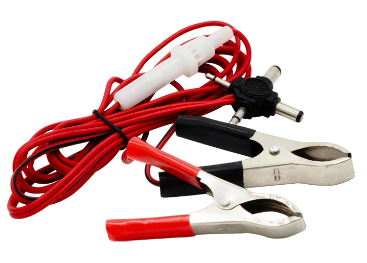 Mx 30a Dual Alligator Clips To Dc Cross Plug Power Charger Cable With
