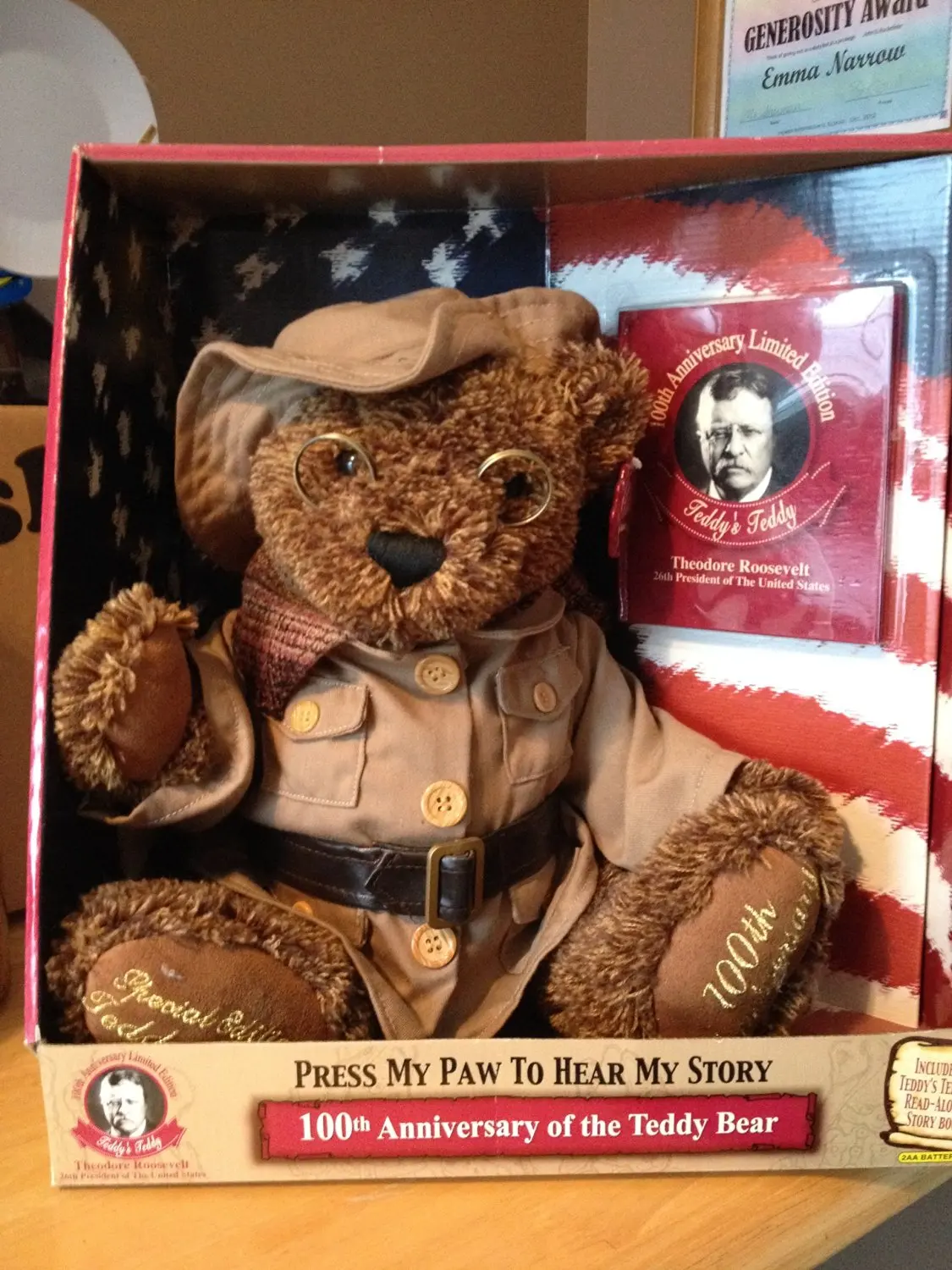 Jf2021,Teddy Roosevelt Teddy Bear,Aysultancandy.com