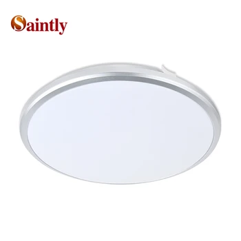 Modern Home Lighting Office Round Plastic Covers Dimmable Smart