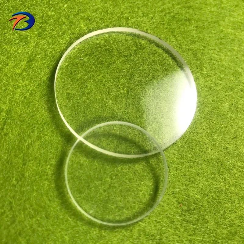 Optical sapphire crystal watch glass lens window for watch