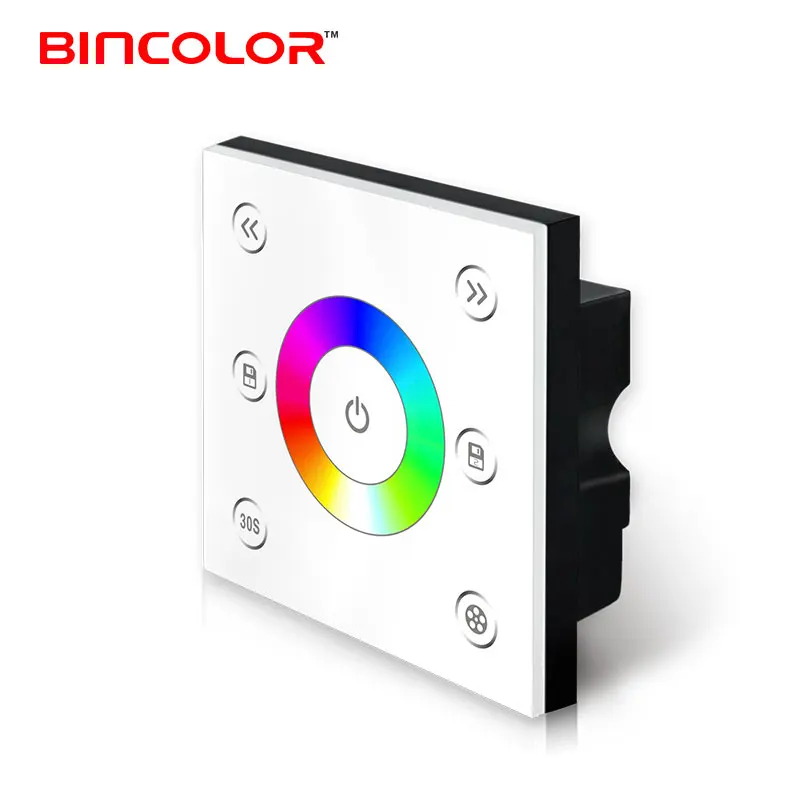 P3 12V 24V wall mount panel RGB led sync controller touch sensor light RGB switch controller, 192W/ 12V, 384W/ 24V