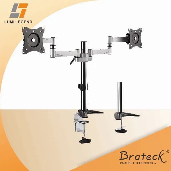 Elegant Aluminum Lcd Vesa Desk Mounts Dual Monitor Stand Buy