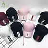 High quality custom embroidered 100% cotton 6 panel Baseball Cap custom sport flexfit baseball hat and cap with applique logo