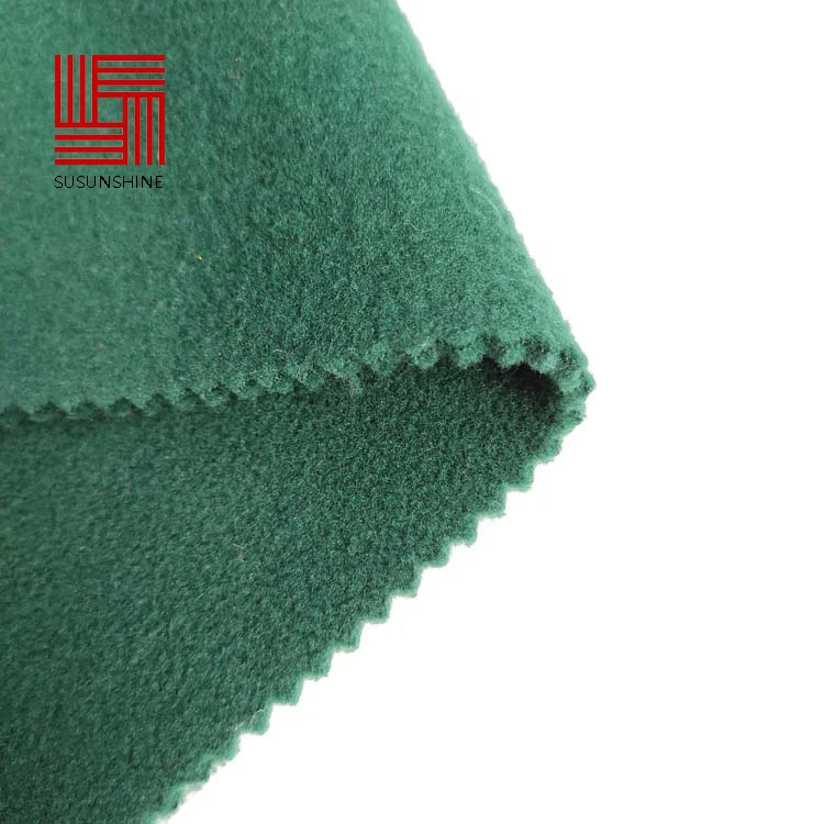 
knitting one side brush and anti-pilling 100% polyester micro polar fleece 