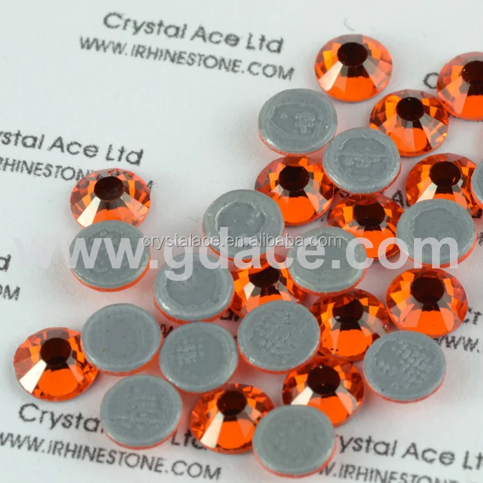 14-16 cuts diamante strass beads crystal hotfix strasssteine for garment